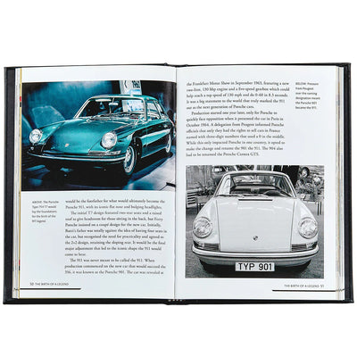 The Story of Porsche Leather Bound Keepsake Book