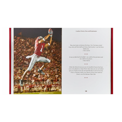 Football Wisdom Leather Bound Keepsake Book