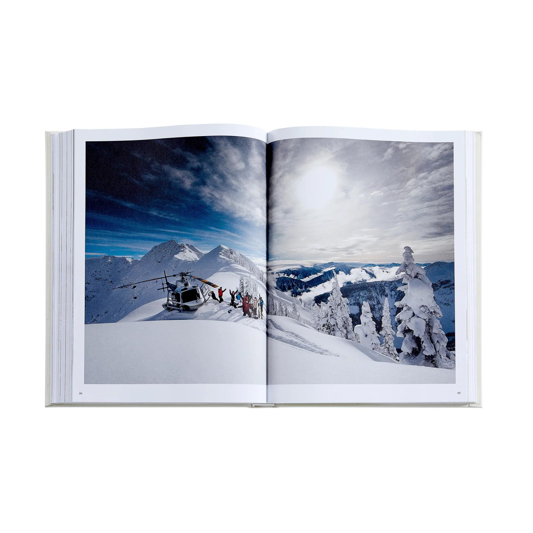The Ultimate Ski Book Leather Bound Keepsake Book