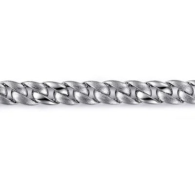 Gabriel & Co. Sterling Silver Cuban Link Chain Bracelet