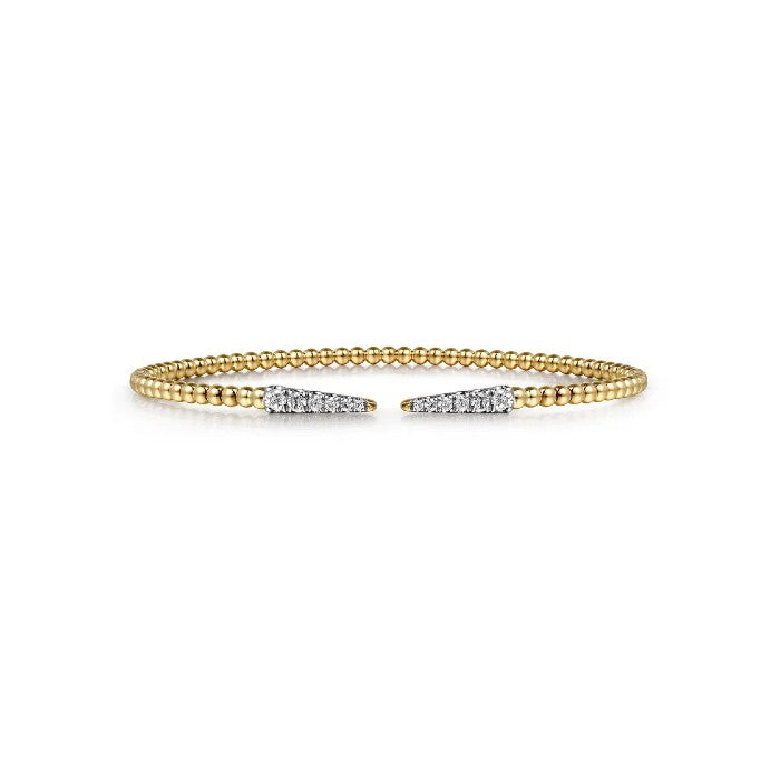 Gabriel & Co. Bujukan Diamond Spikes Split Bangle