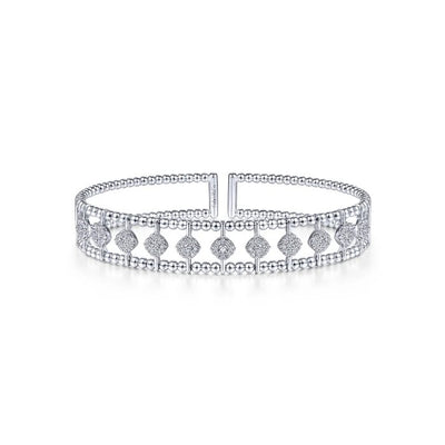 Gabriel & Co. Bujukan Diamond Cuff Bangle