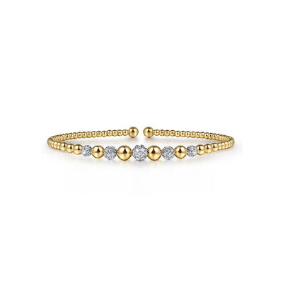 Gabriel & Co. Bujukan Diamond Stations Bangle