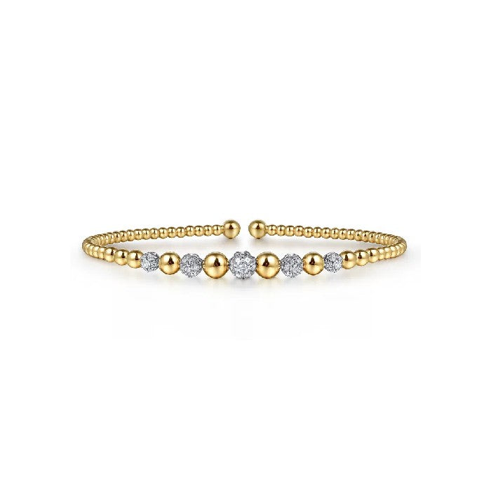 Gabriel & Co. Bujukan Diamond Stations Bangle