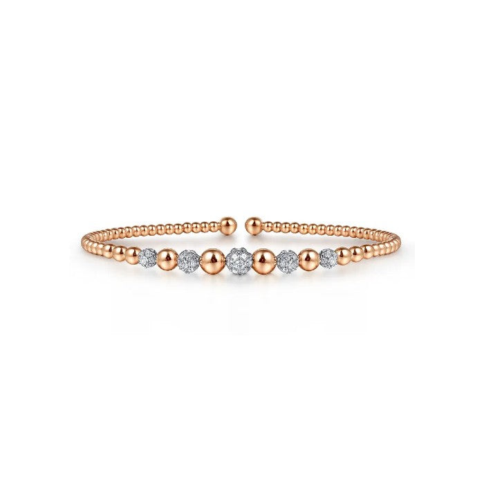 Gabriel & Co. Bujukan Diamond Stations Bangle