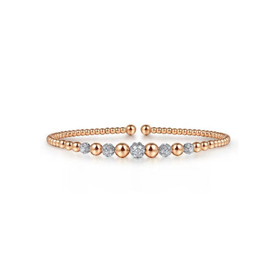 Gabriel & Co. Bujukan Diamond Stations Bangle