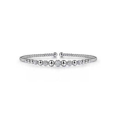 Gabriel & Co. Bujukan Diamond Stations Bangle