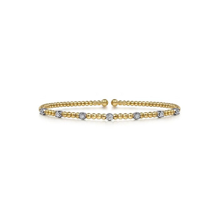 Gabriel & Co. Bujukan Diamond Stations Bangle