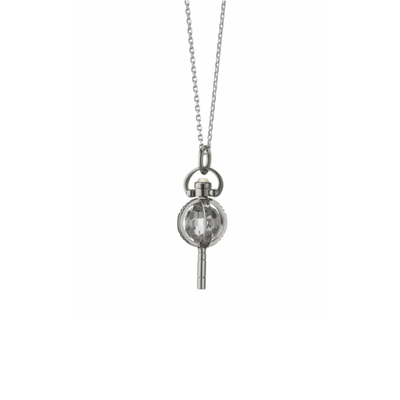Monica Rich Kosann Mini Carpe Diem Key in Sterling Silver