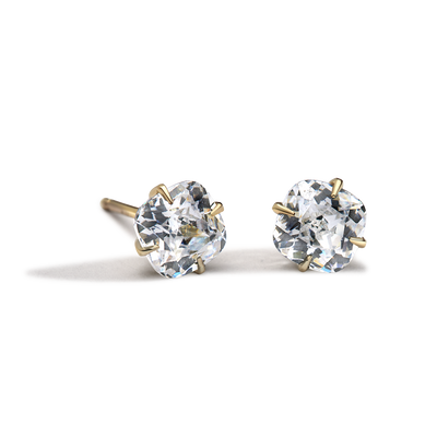 Cushion Cut Diamond Studs