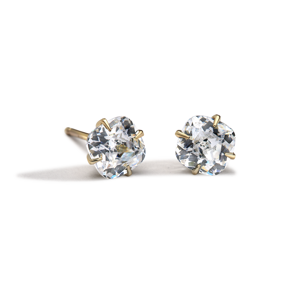 Cushion Cut Diamond Studs