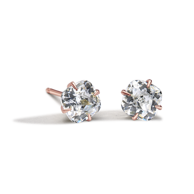 Cushion Cut Diamond Studs
