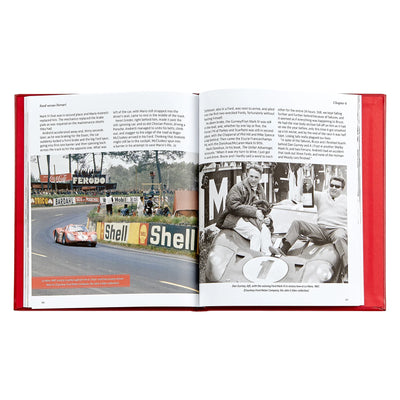 Ford Verses Ferrari Leather Bound Keepsake Book