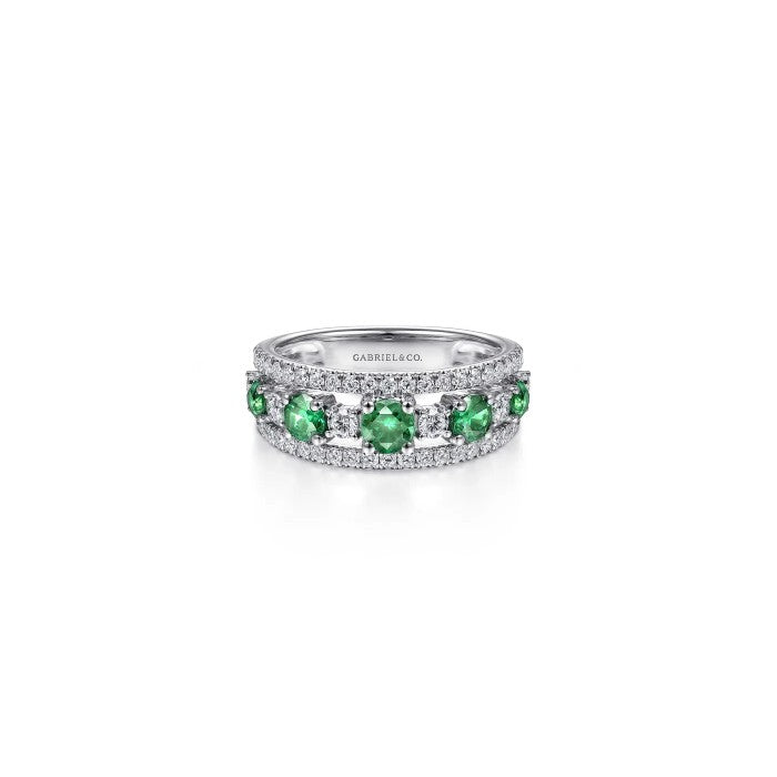Gabriel & Co. Gemstone Layered Ring