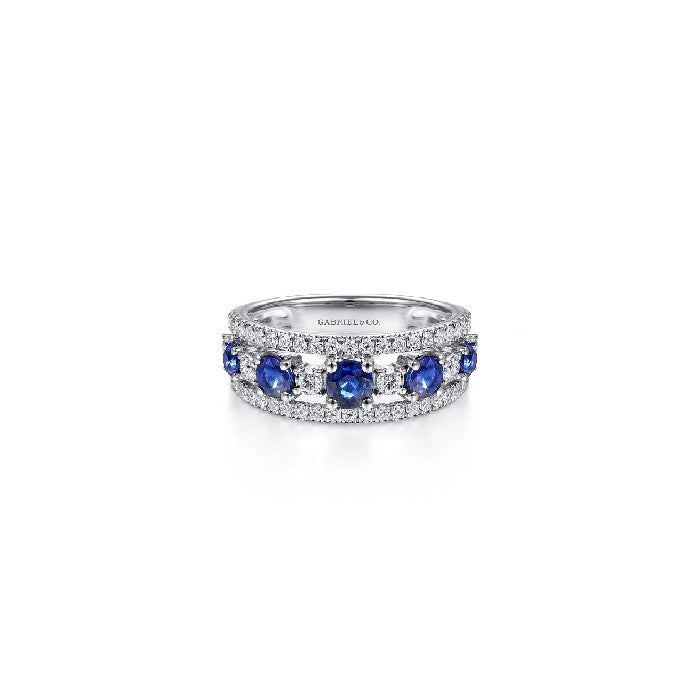 Gabriel & Co. Gemstone Layered Ring