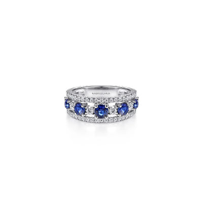 Gabriel & Co. Gemstone Layered Ring