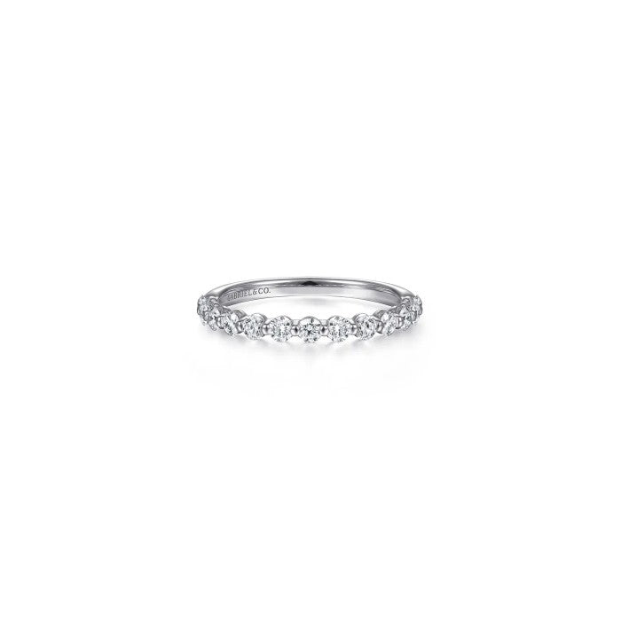 Gabriel & Co. Single Prong Diamond Ring