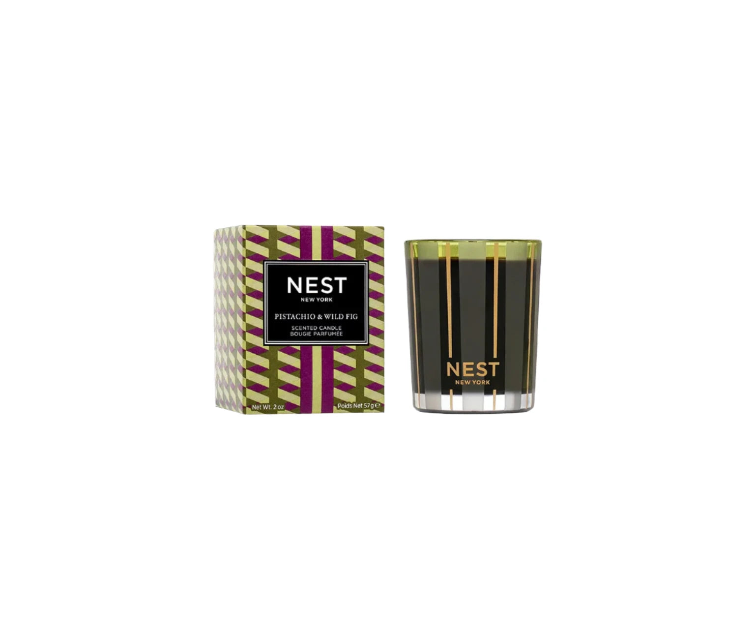 NEST Fragrances Pistachio & Wild Fig Votive Candle