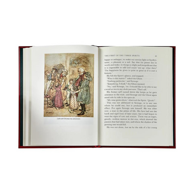 A Christmas Carol Leather Bound Keepsake Book