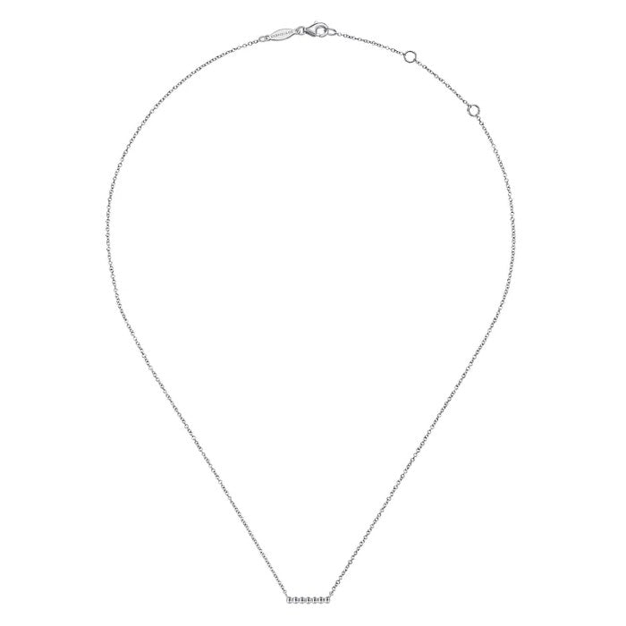 Gabriel & Co. Bujukan Beaded Bar Necklace
