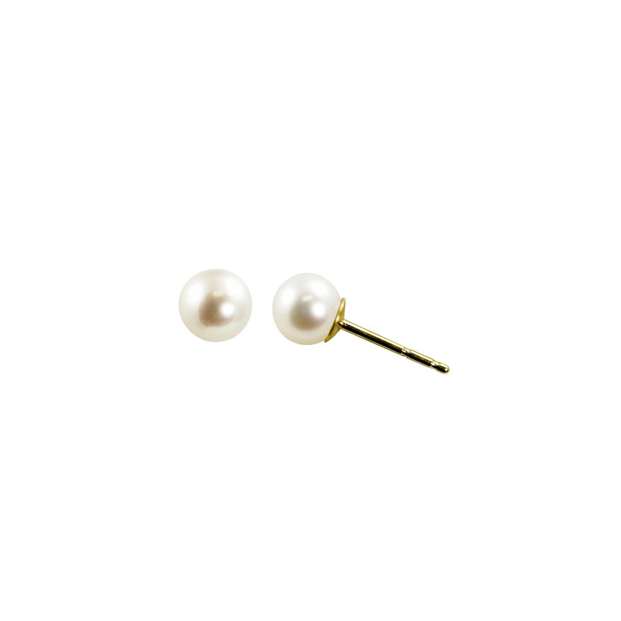 Akoya Pearl 5mm Stud Earrings
