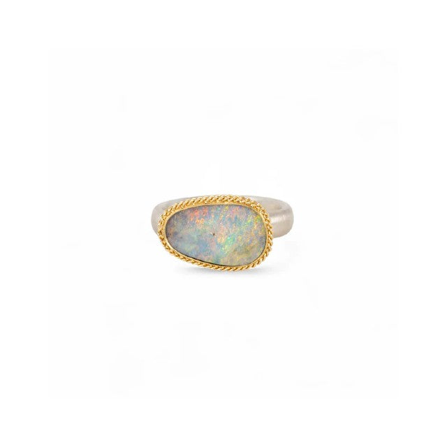 Amáli Boulder Opal Glimmer Ring