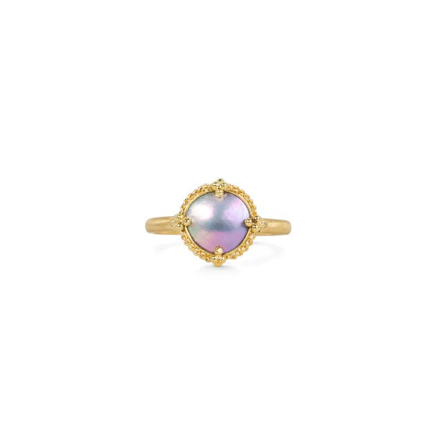 Amáli Mabe Pearl Circle Ring