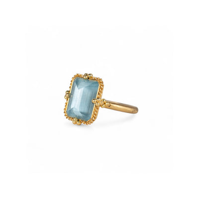 Amáli Serene Aquamarine Ring