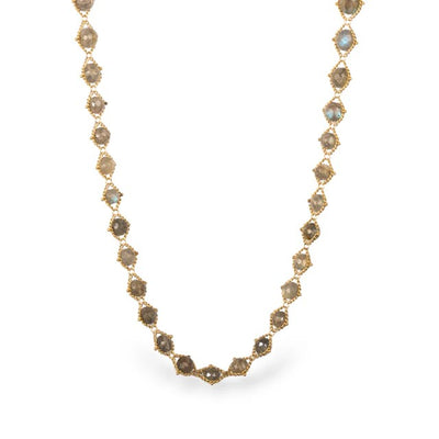 Amáli Woven Labradorite Necklace
