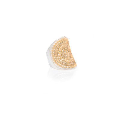 Anna Beck Classic Saddle Ring in Gold