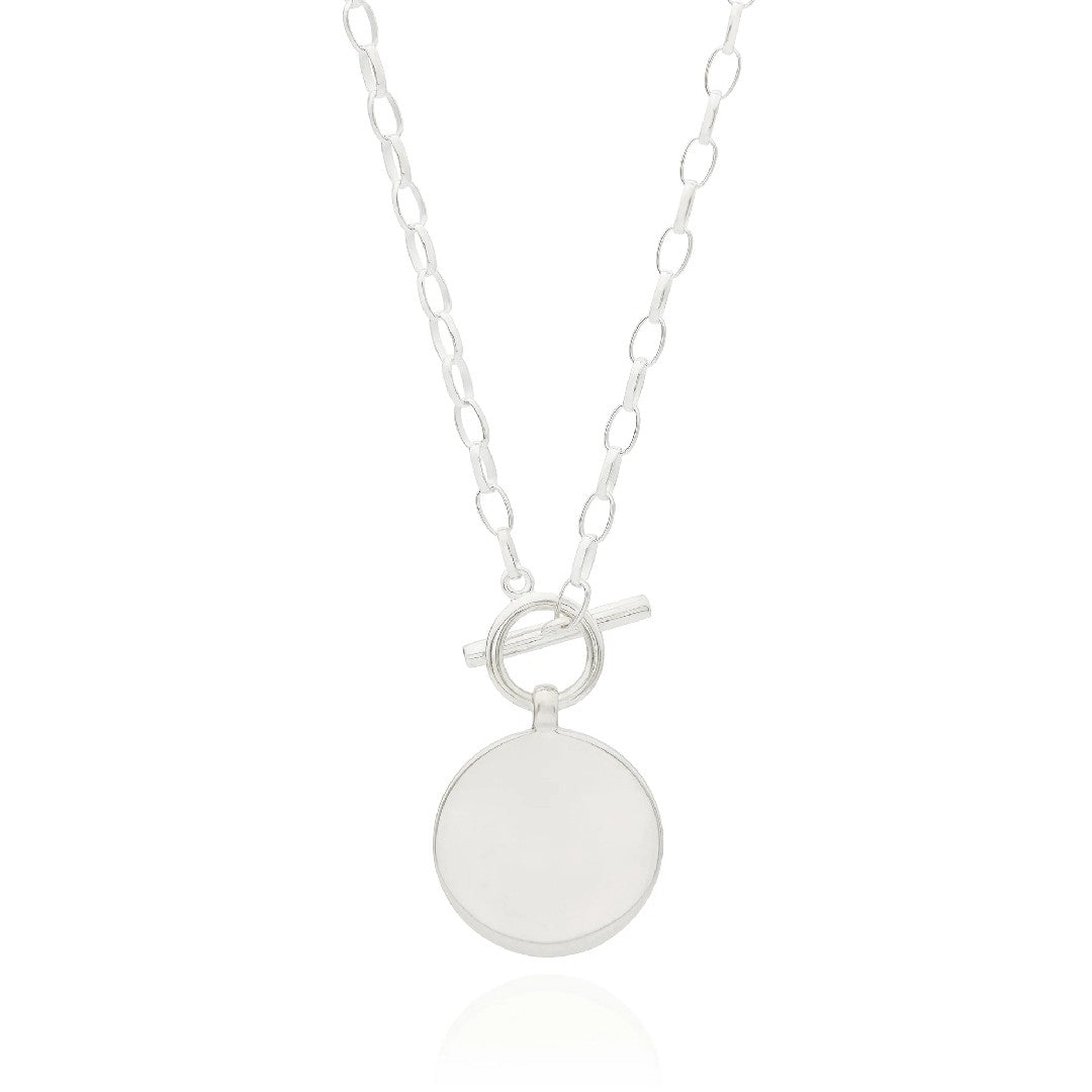 Anna Beck Classic Dotted Circle Toggle Necklace