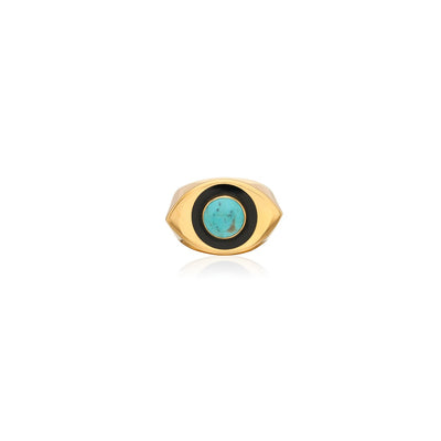 Anna Beck Third Eye Turquoise Ring