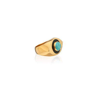 Anna Beck Third Eye Turquoise Ring