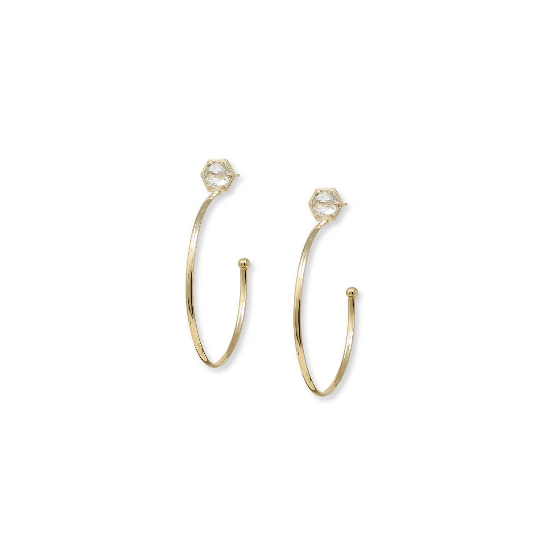 Anzie Mélia Hexagon Hoops