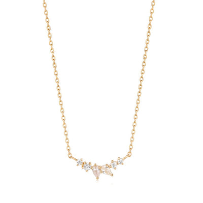 AURELIE GI Adora White Sapphire Necklace