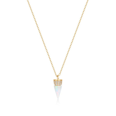 AURELIE GI Loretta Opal Necklace