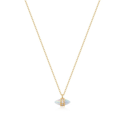 AURELIE GI Tammy Double Opal Necklace