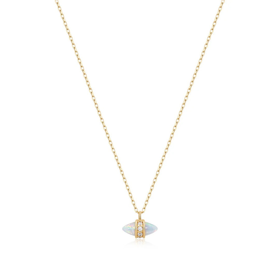 AURELIE GI Tammy Double Opal Necklace