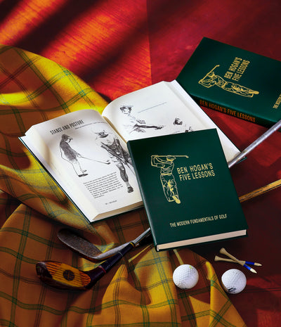 Ben Hogan's Five Lessons Leather Keepsake Book - Definitive Edition