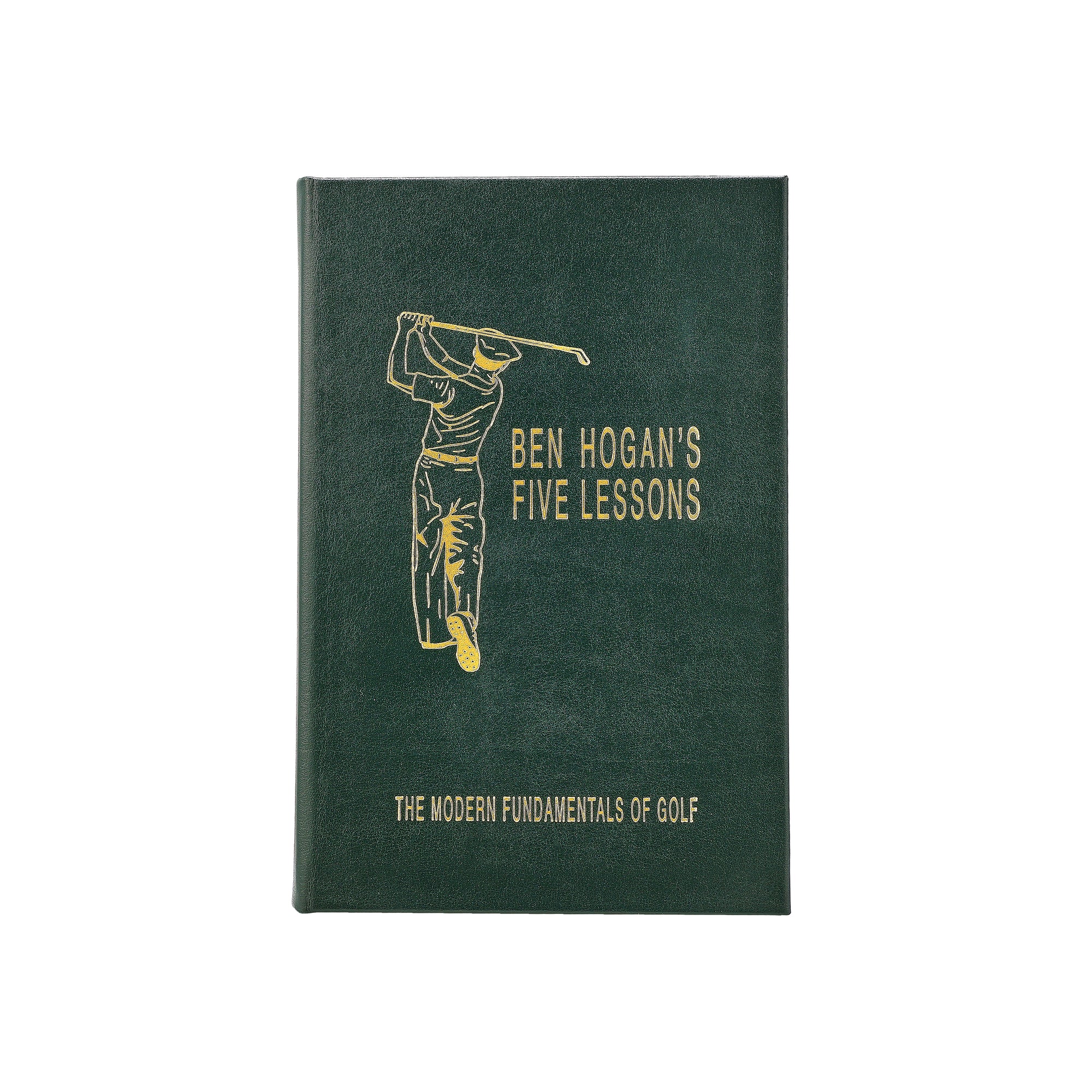 Ben Hogan's Five Lessons Leather Keepsake Book - Definitive Edition