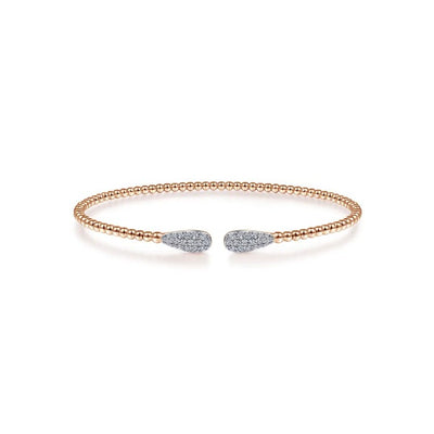 Gabriel & Co. Bujukan Diamond Teardrops Bangle