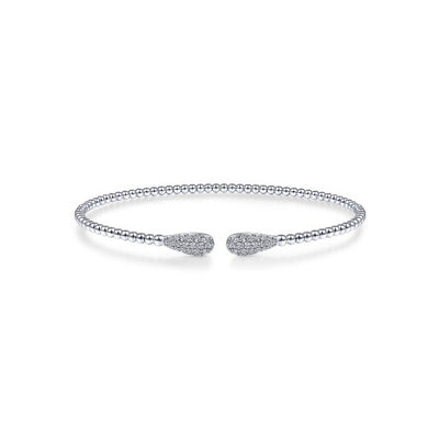 Gabriel & Co. Bujukan Diamond Teardrops Bangle