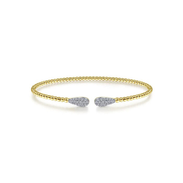 Gabriel & Co. Bujukan Diamond Teardrops Bangle