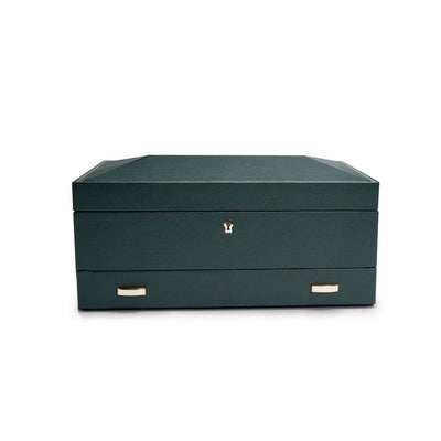 WOLF British Racing 10 Piece Watch Box with Storage