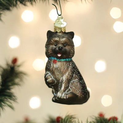 Old World Christmas Cairn Terrier Ornament
