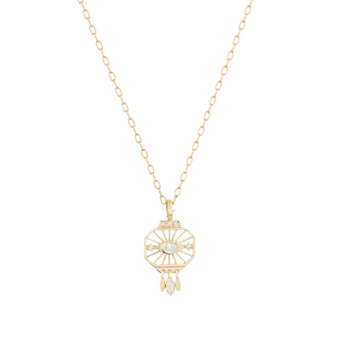 Celine Daoust Dream Maker Open Eye Necklace