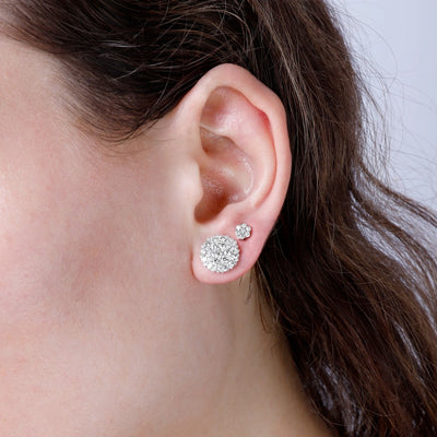 Large Cluster Diamond Studs