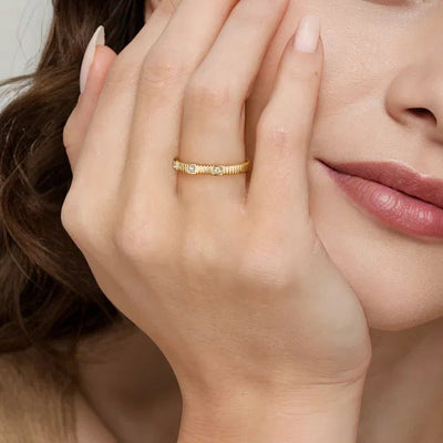 Gabriel & Co. Diamond Cut Ring