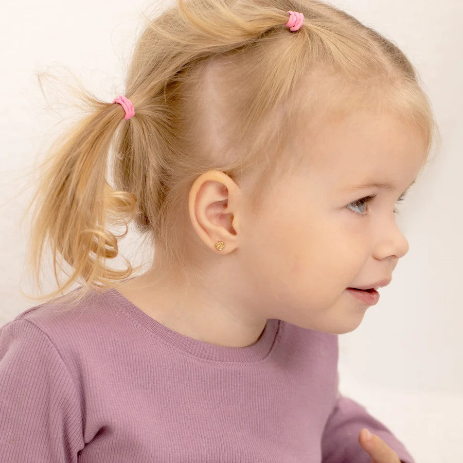 Dog Paw Little Girl's Stud Earrings