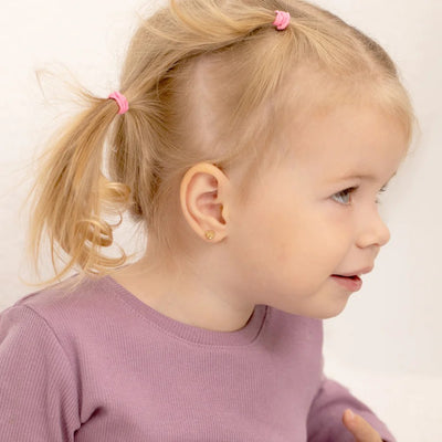 Dog Paw Little Girl's Stud Earrings